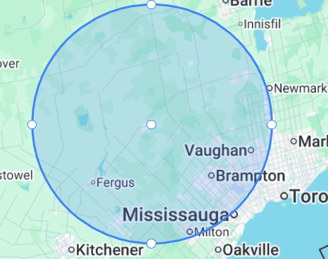 Plumbing Hub Service Area Radius
